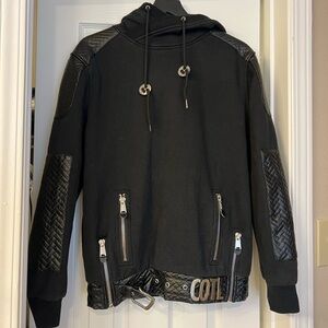 Nui Black Quilted Men's Jacket